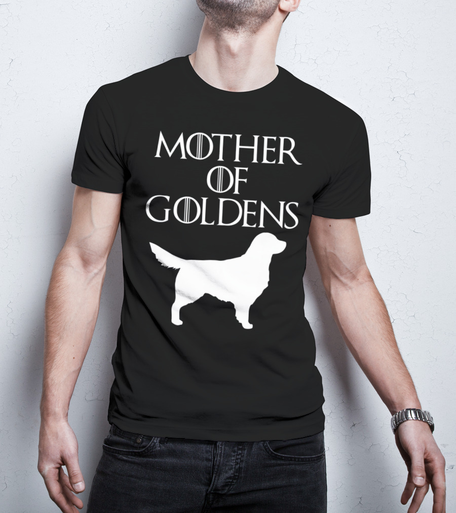 Mother Of Goldens Cute And Unique White T-Shirt