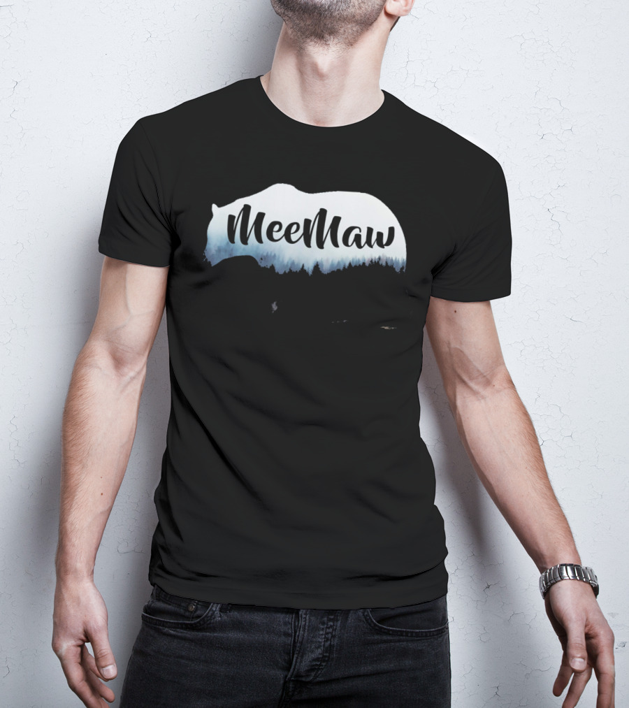 Meemaw Bear Forest T-Shirt