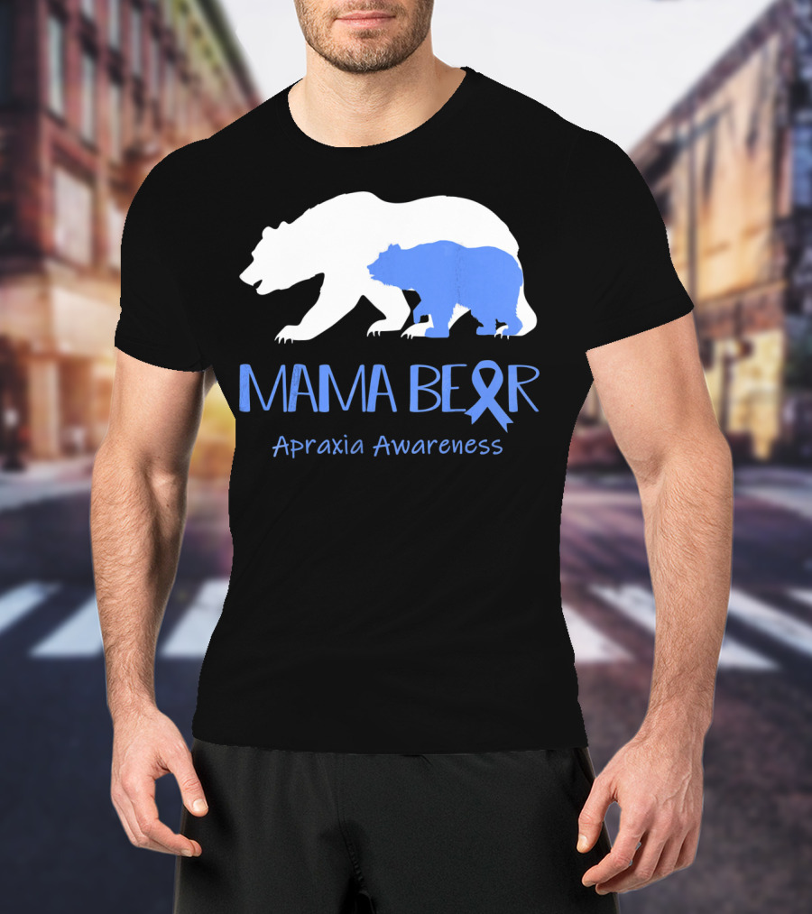 MAMA BEAR Apraxia Awareness T-Shirt