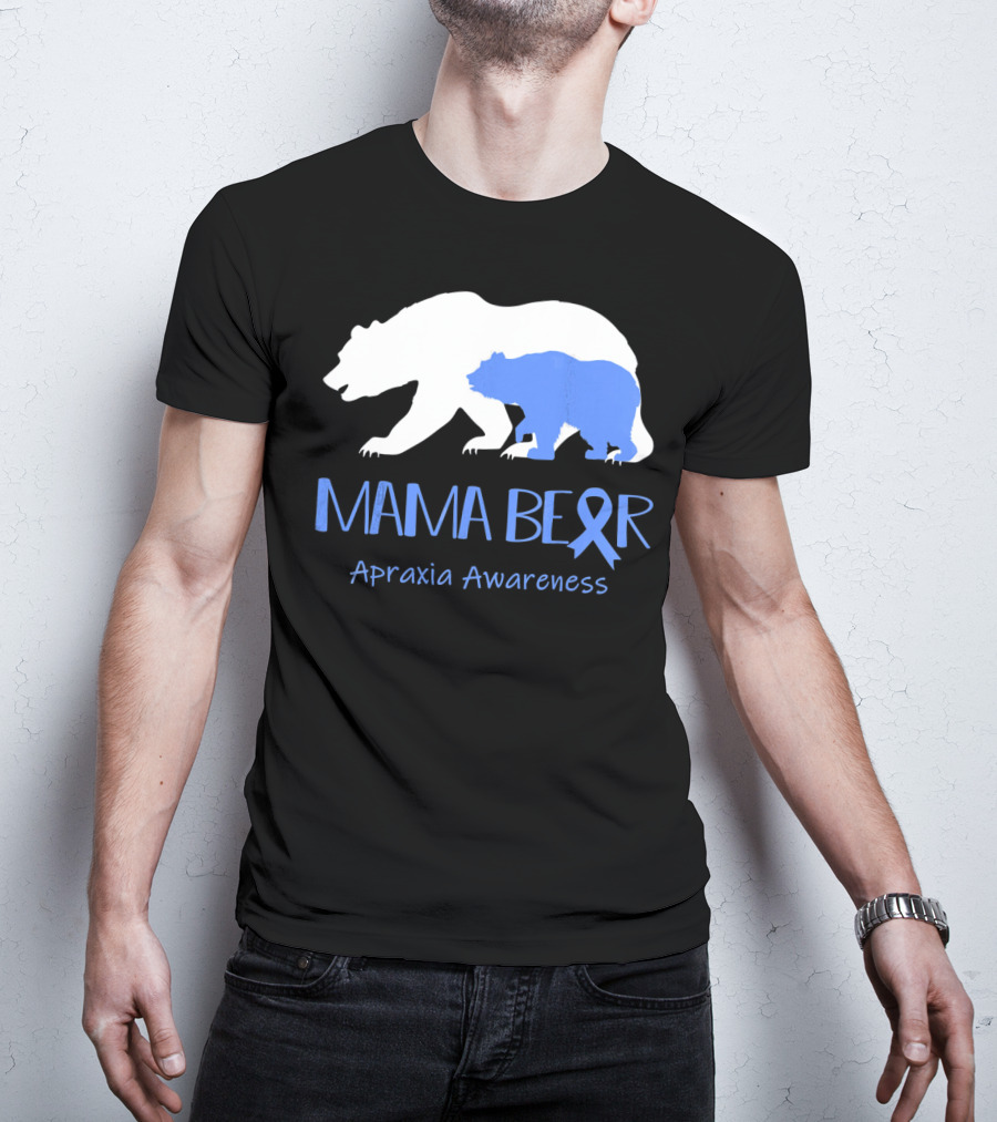 MAMA BEAR Apraxia Awareness T-Shirt