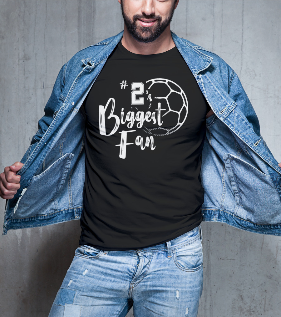 2's Biggest Fan Soccer Player T-Shirt