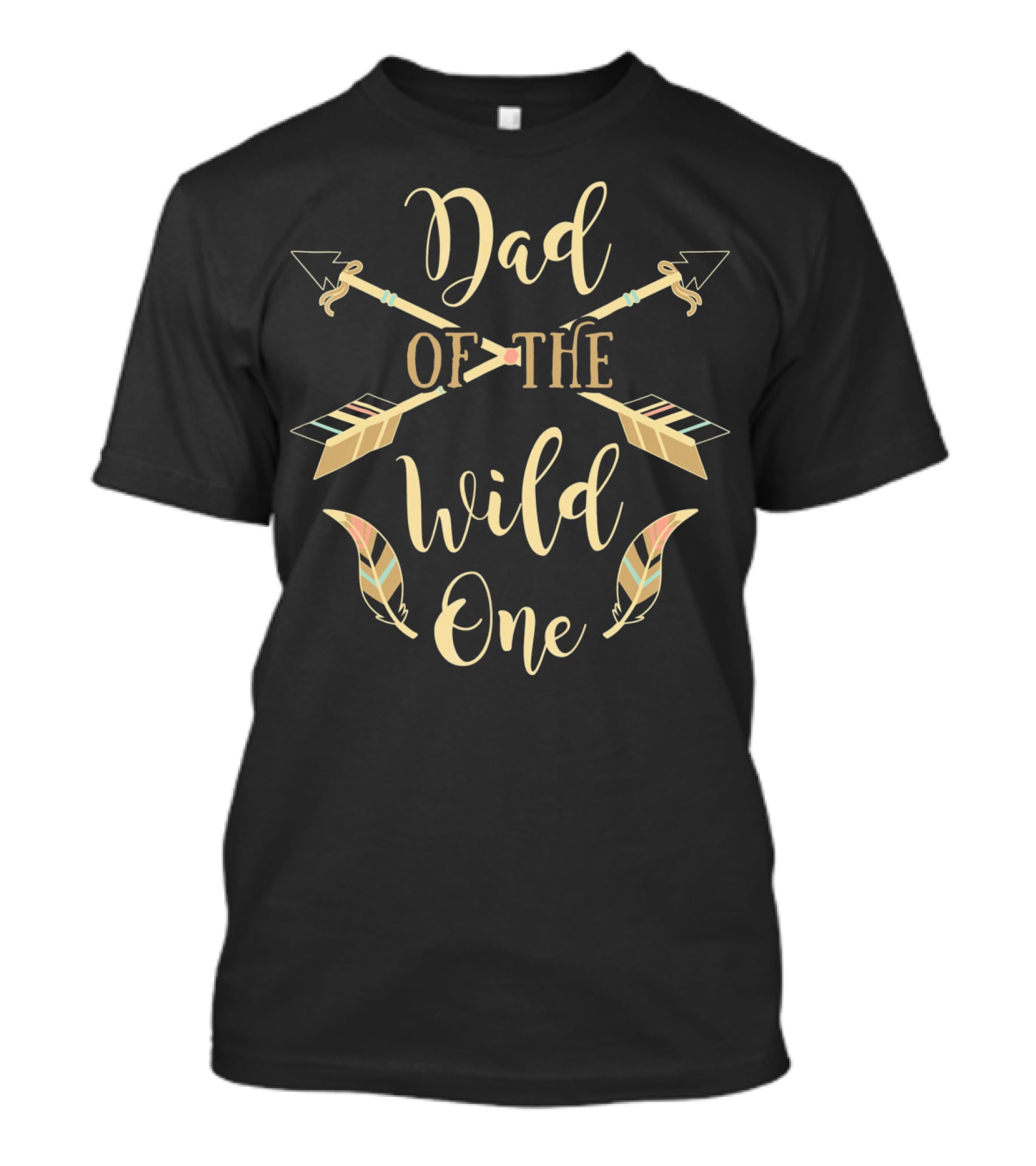 Dad Of The Wild One Cute Baby 1st Birthday T-Shirt