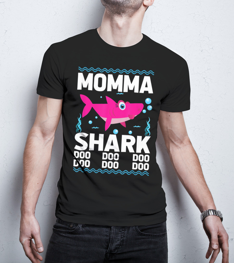 Momma Shark Doo Doo Doo Doo Doo T-Shirt
