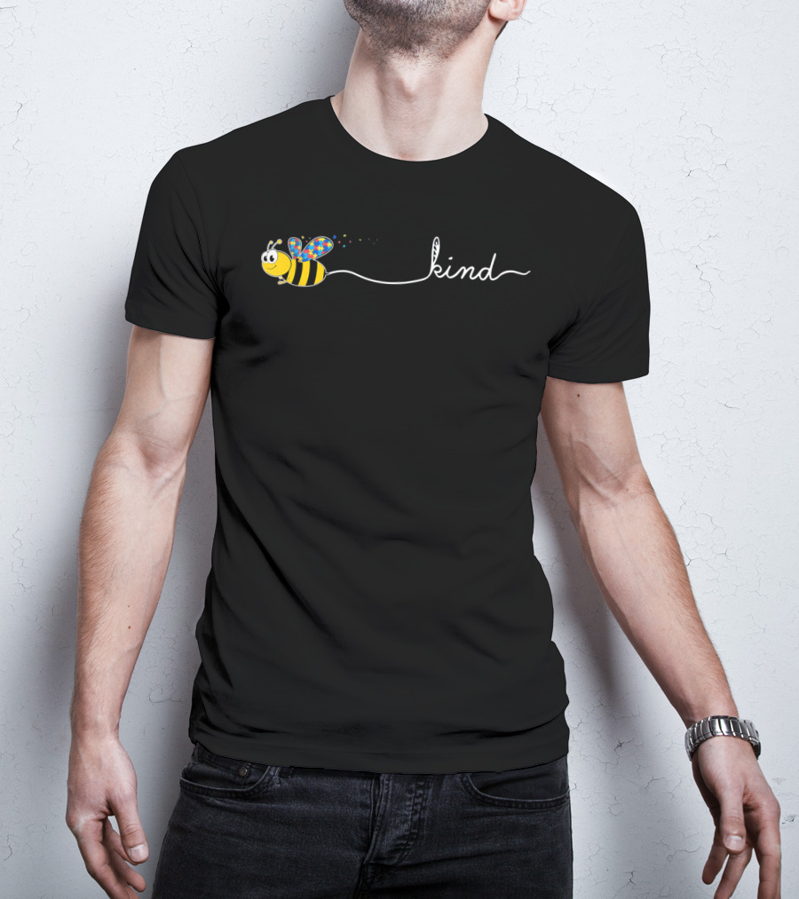 Bee Kind Autism Awareness T-Shirt
