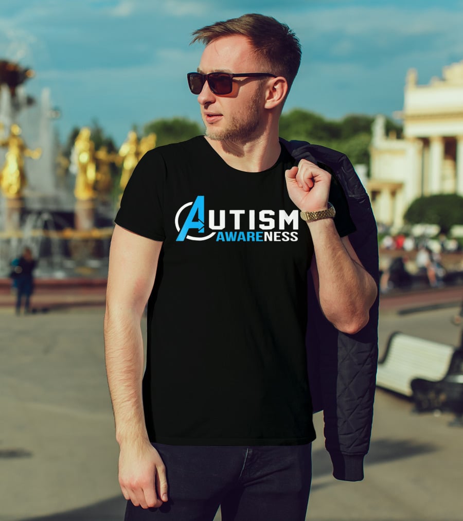 Autism Awareness Symbol Inspired By Superhero T-Shirt
