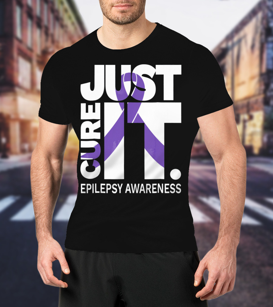 Just Cure It Epilepsy Awareness T-Shirt