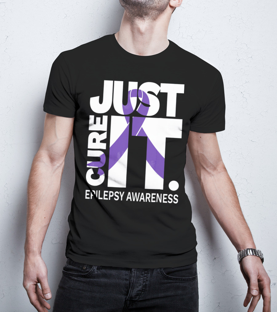 Just Cure It Epilepsy Awareness T-Shirt