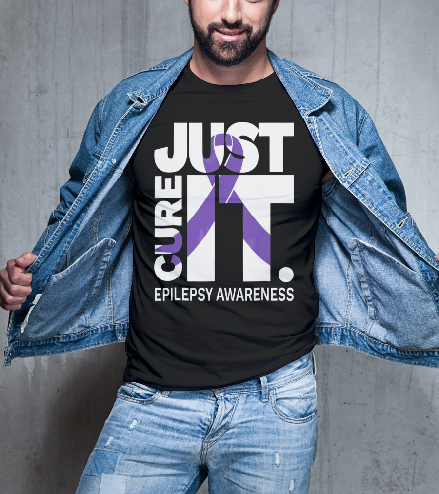 Just Cure It Epilepsy Awareness T-Shirt