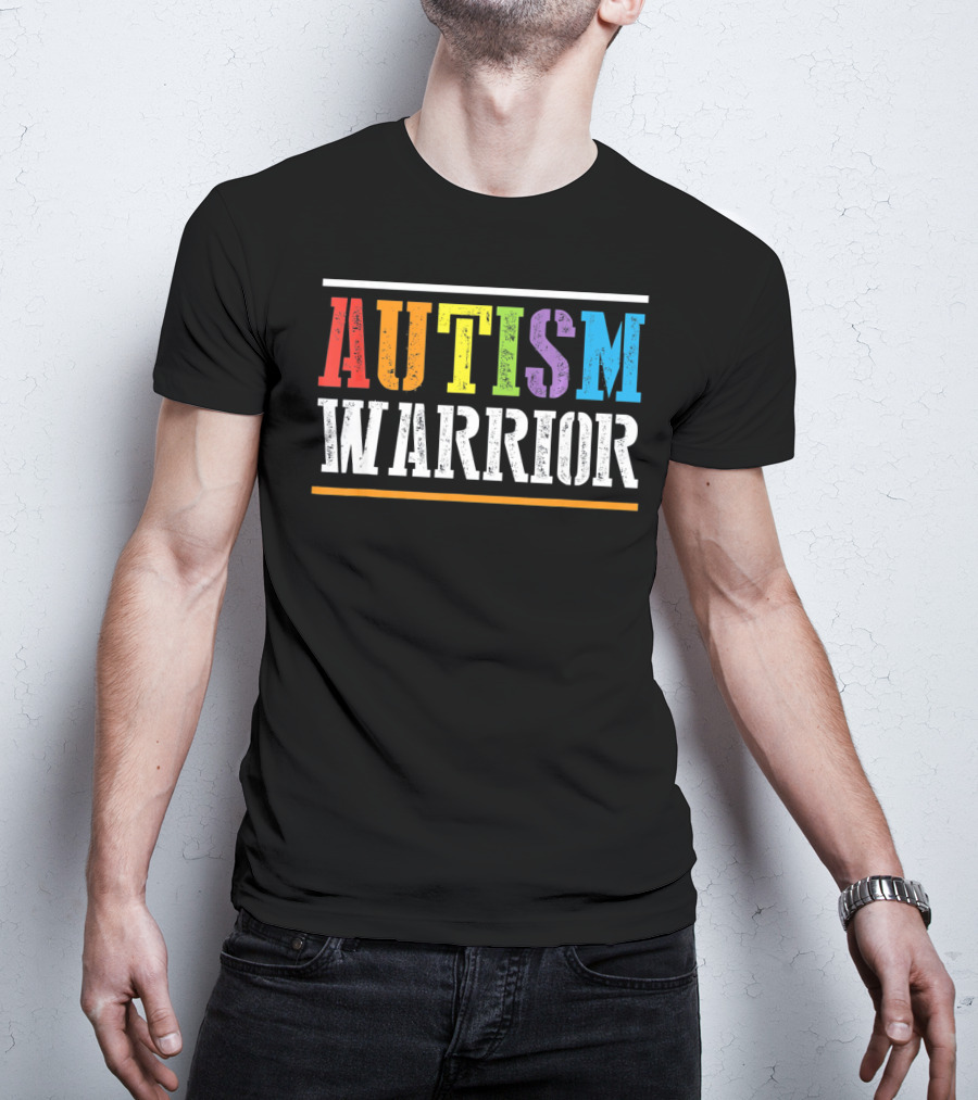 Autism Warrior Autism Awareness Month T-Shirt