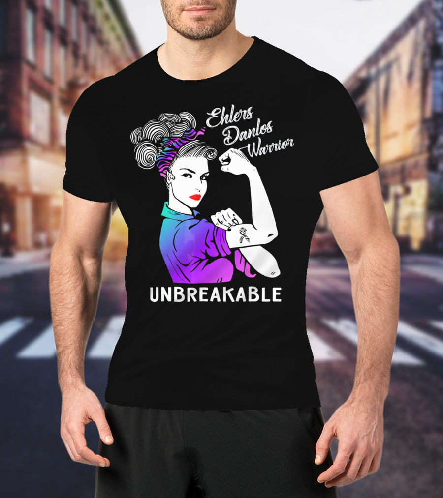Ehlers Danlos Syndrome Warrior Unbreakable T-Shirt