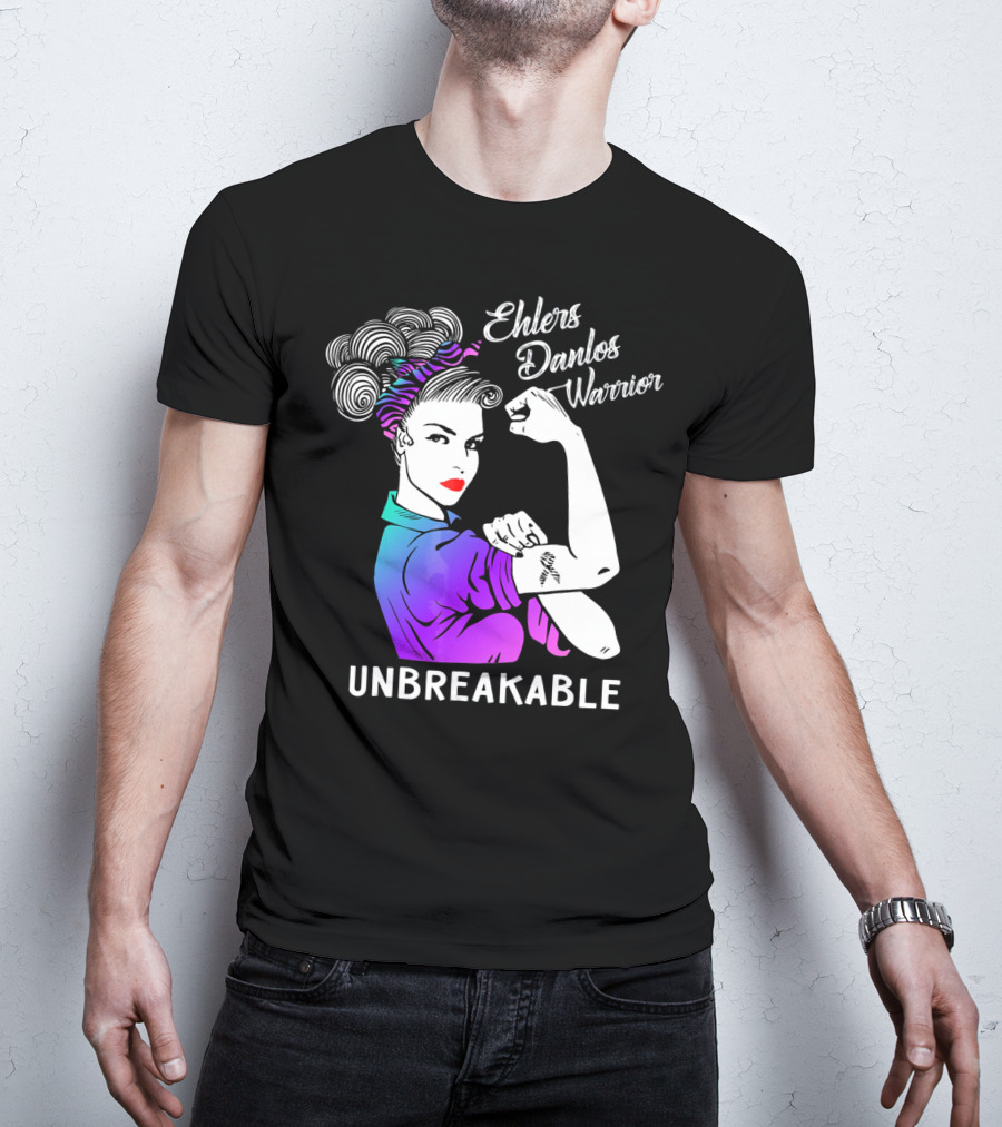 Ehlers Danlos Syndrome Warrior Unbreakable T-Shirt