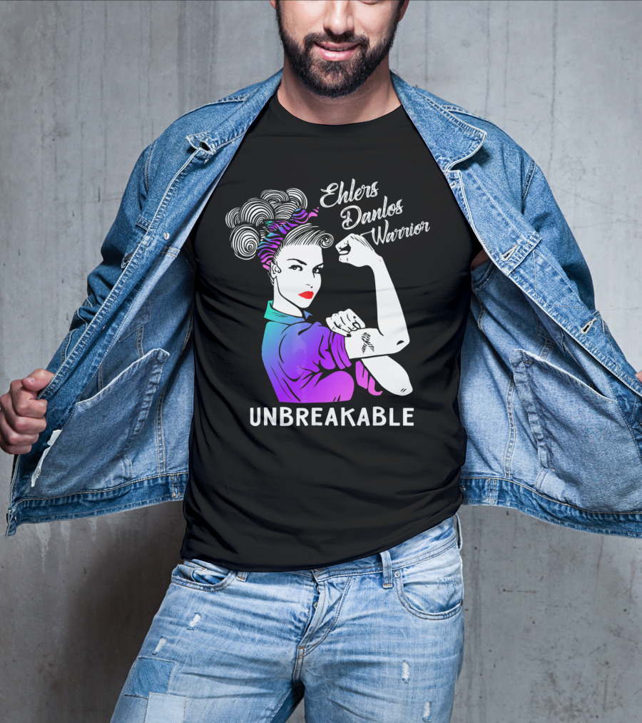 Ehlers Danlos Syndrome Warrior Unbreakable T-Shirt