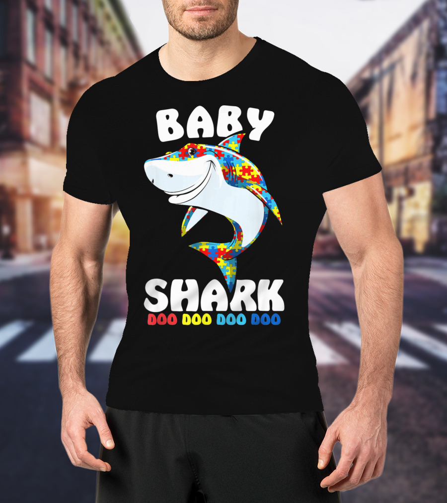 Baby Shark Doo Doo Doo Doo Puzzle Birthday T-Shirt