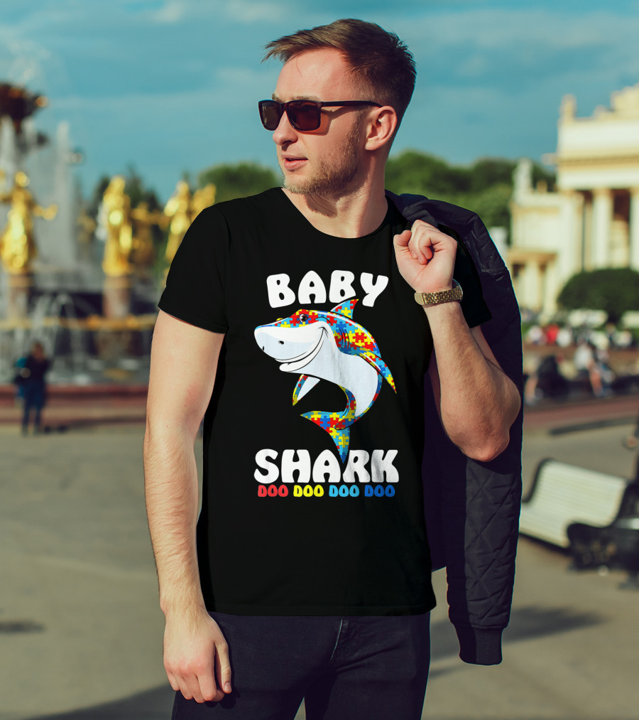 Baby Shark Doo Doo Doo Doo Puzzle Birthday T-Shirt