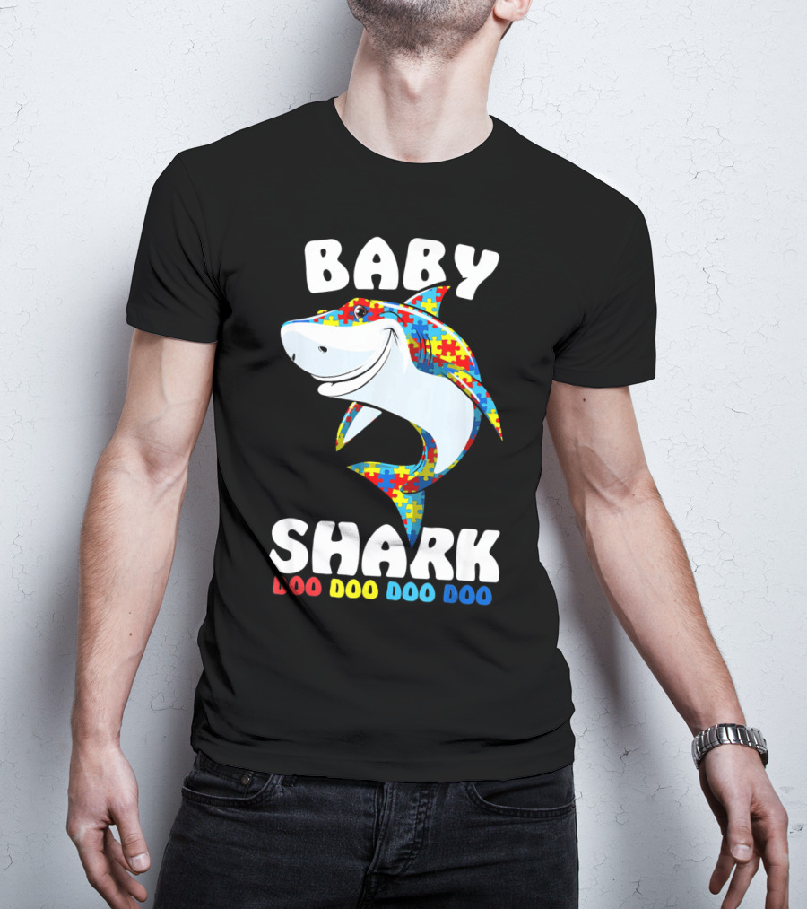 Baby Shark Doo Doo Doo Doo Puzzle Birthday T-Shirt
