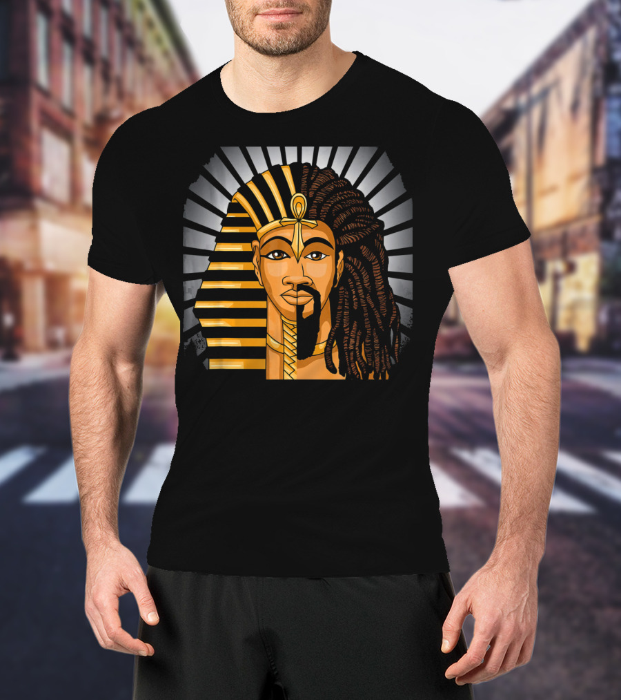 Pharaoh Dashiki Educated King Men Iconic T-Shirt