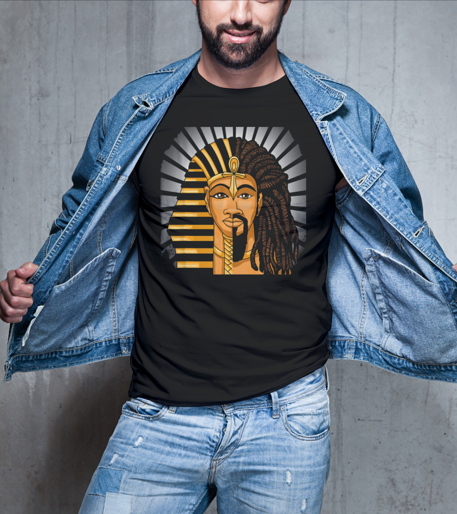 Pharaoh Dashiki Educated King Men Iconic T-Shirt