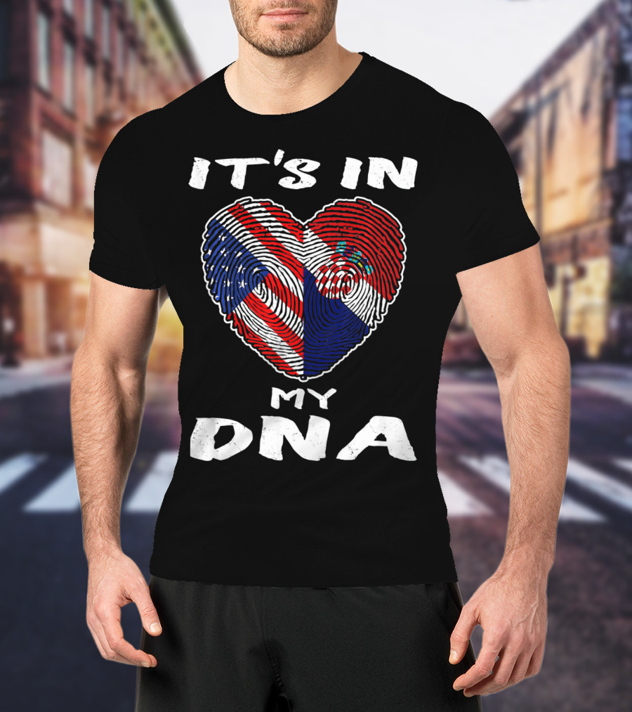 It's In My DNA Croatia Flag Heart Croatian Bira T-Shirt