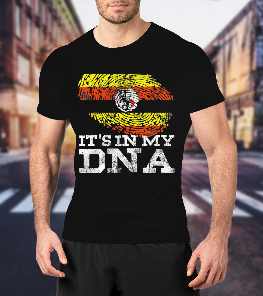 It's In My DNA Ugandan Flag Heritage Pride Africa T-Shirt