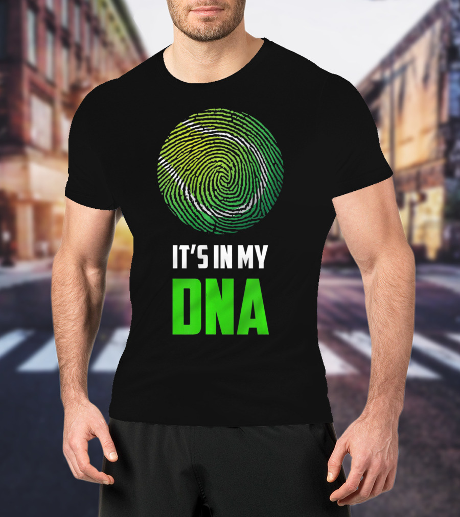 It's In My DNA Tennis Fingerprint T-Shirt