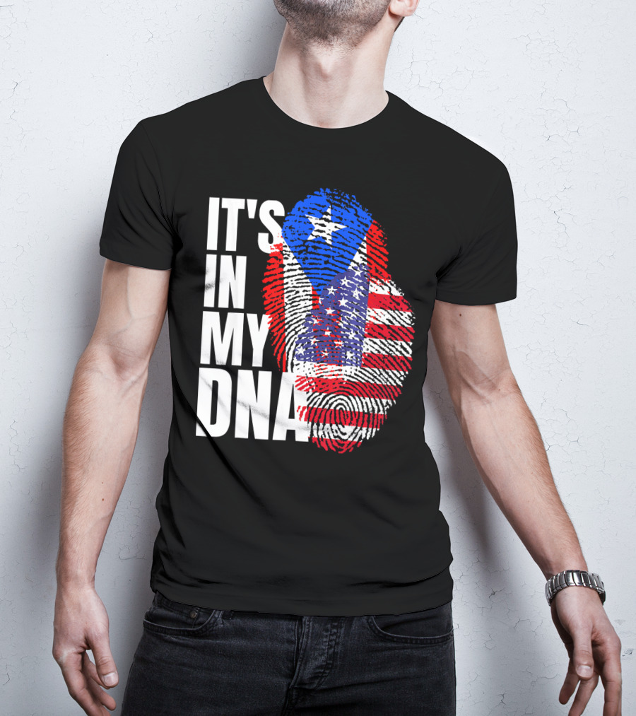 American Puerto Rican It's In My DNA T-Shirt