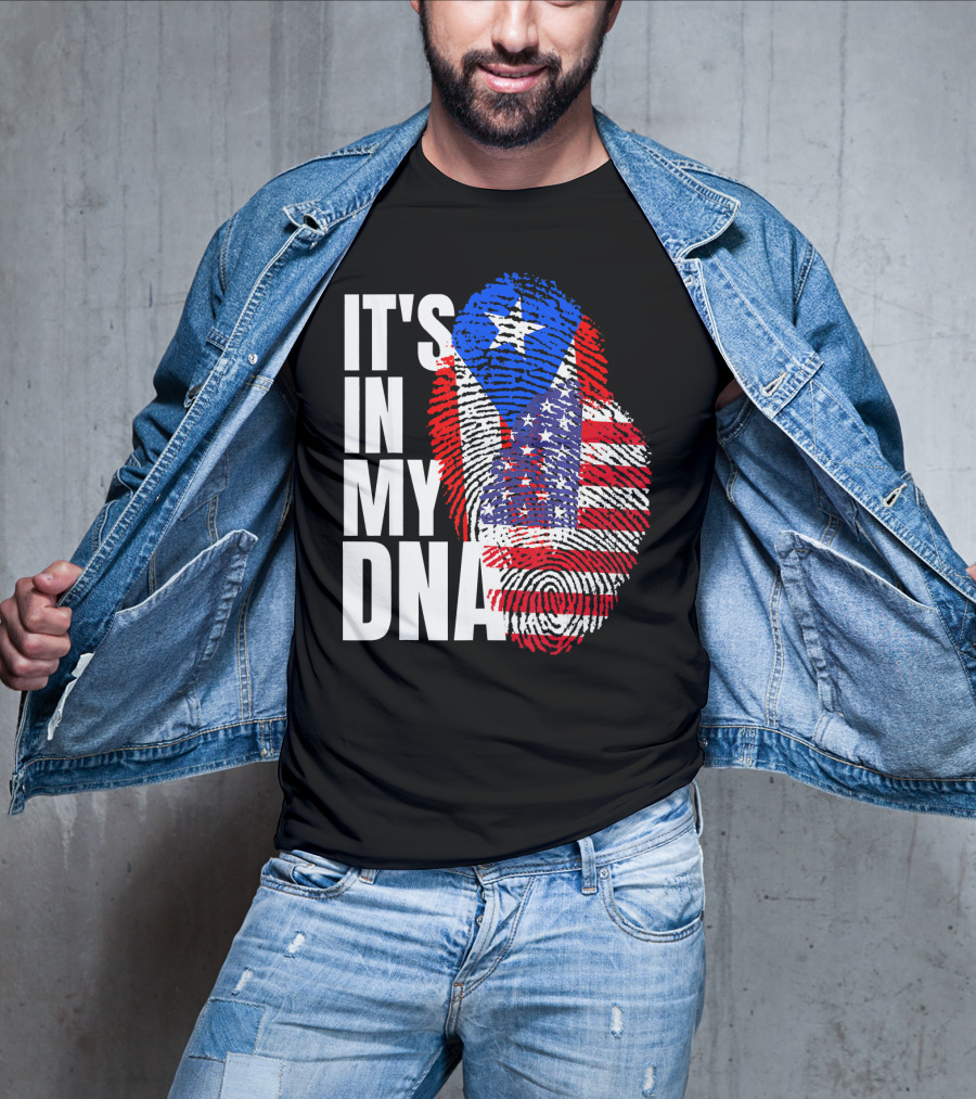 American Puerto Rican It's In My DNA T-Shirt
