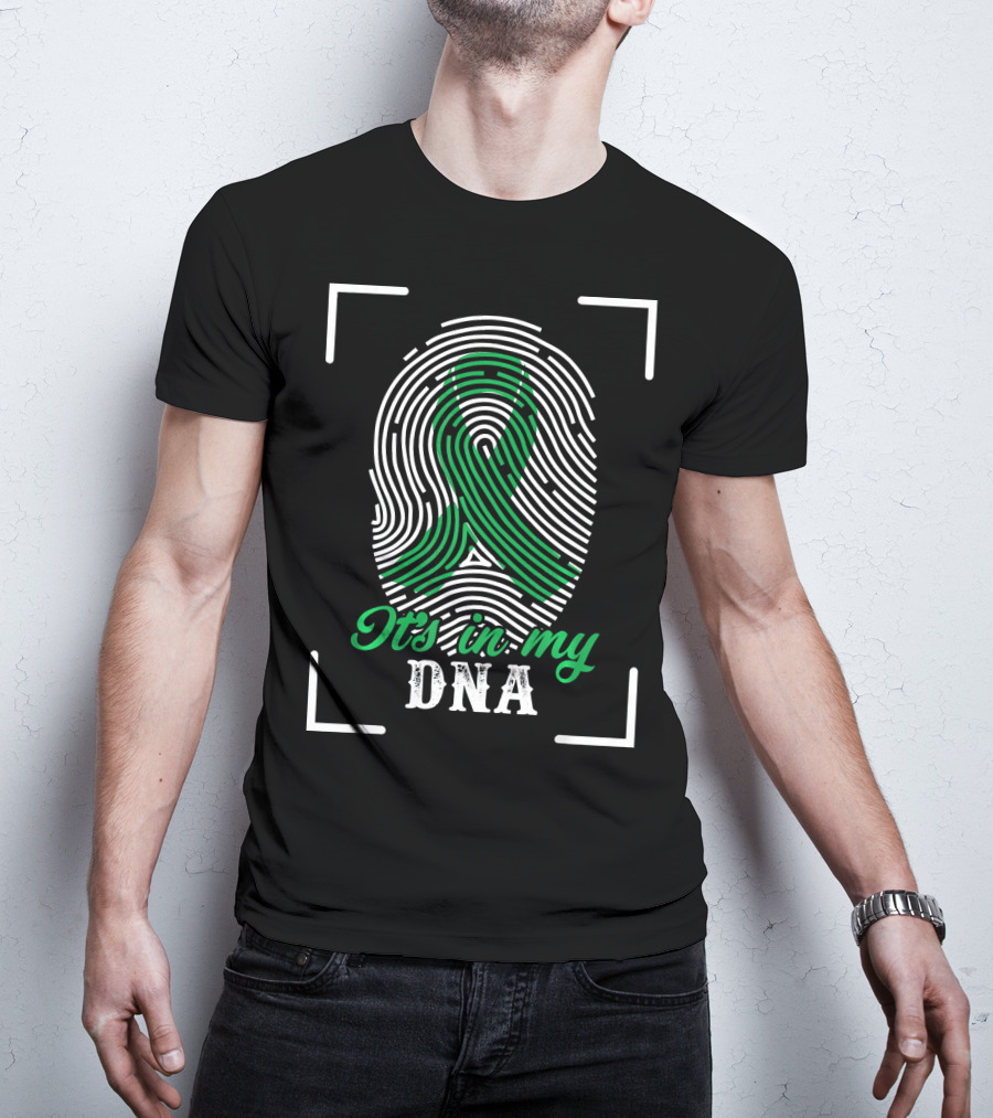 It's In My DNA Depression Awareness Fingerprint T-Shirt