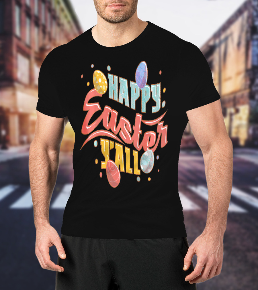 Happy Easter Y'all Outfits Men T-Shirt