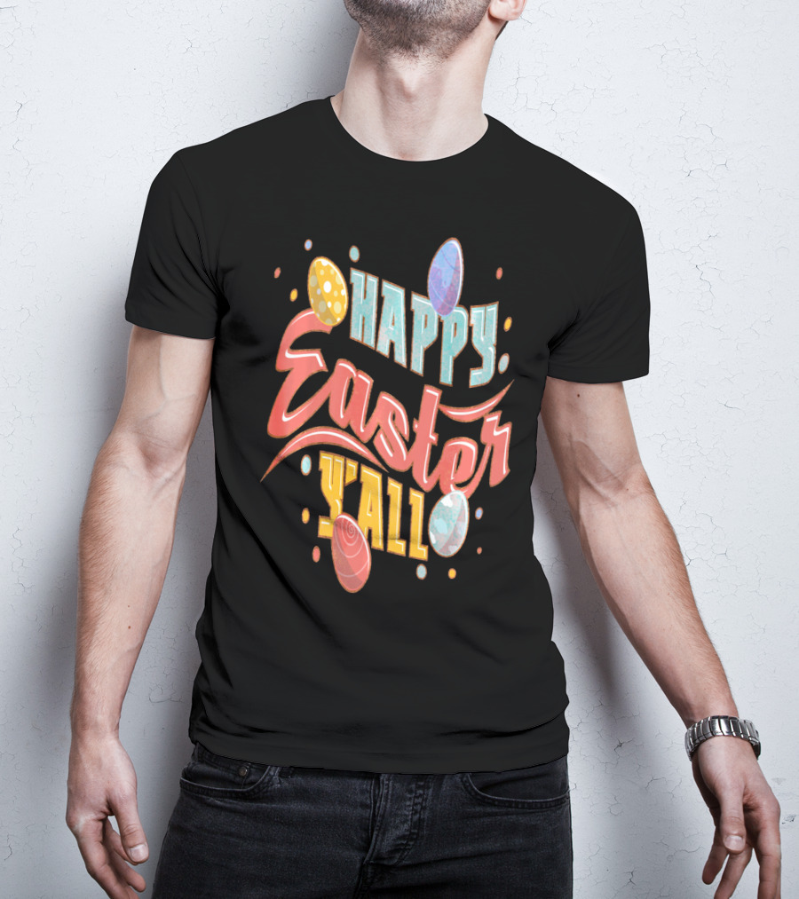 Happy Easter Y'all Outfits Men T-Shirt