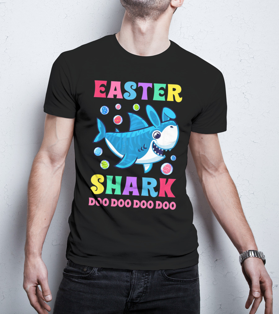 Easter Shark Doo Doo Doo Doo T-Shirt