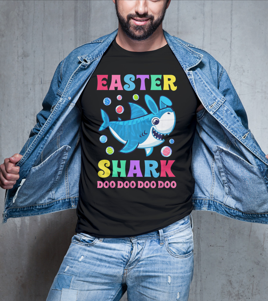 Easter Shark Doo Doo Doo Doo T-Shirt