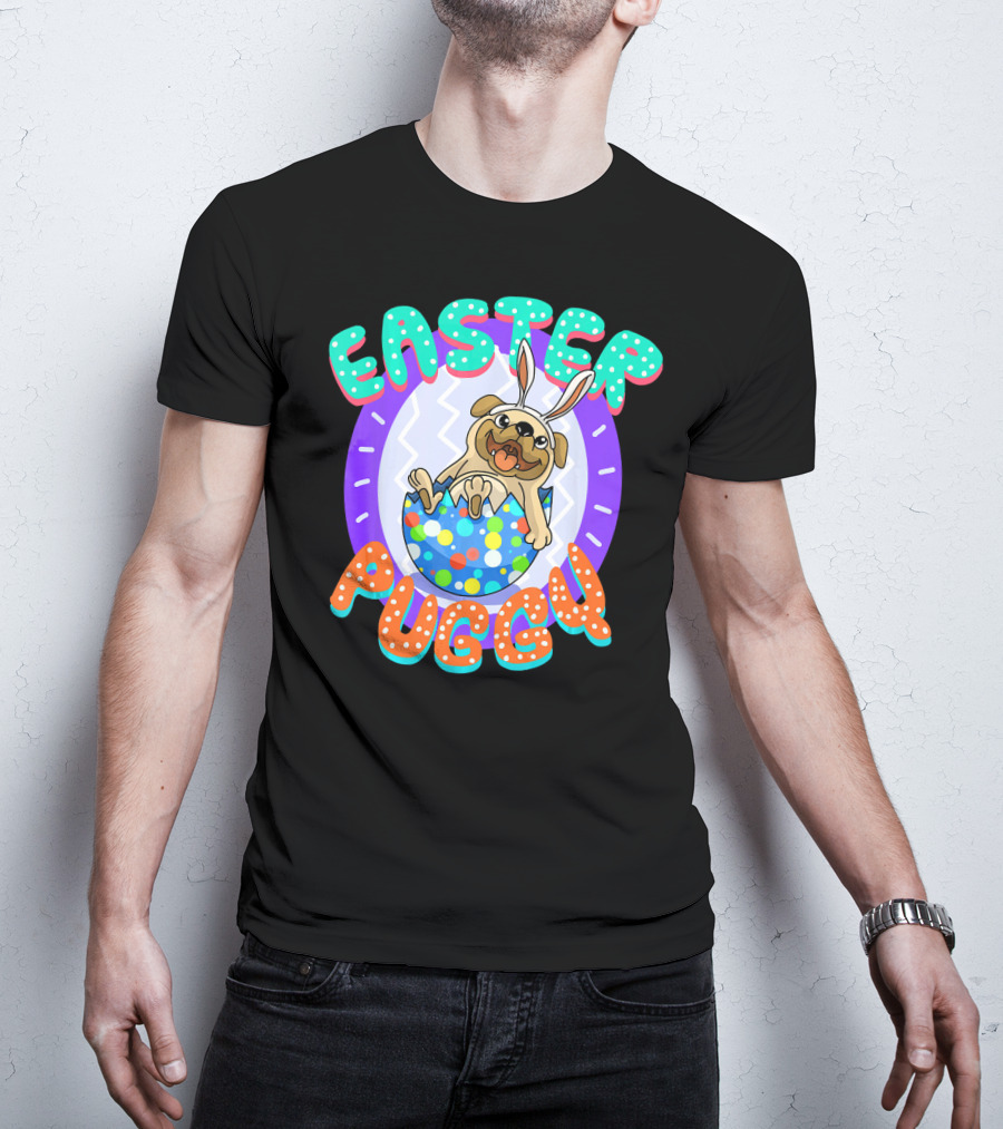 Easter Puggy Cute Resurrection Pug Dog T-Shirt