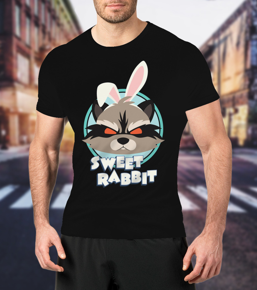 Marvel Rocket Raccoon Sweet Rabbit Easter T-Shirt