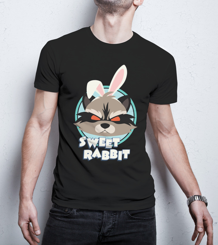 Marvel Rocket Raccoon Sweet Rabbit Easter T-Shirt