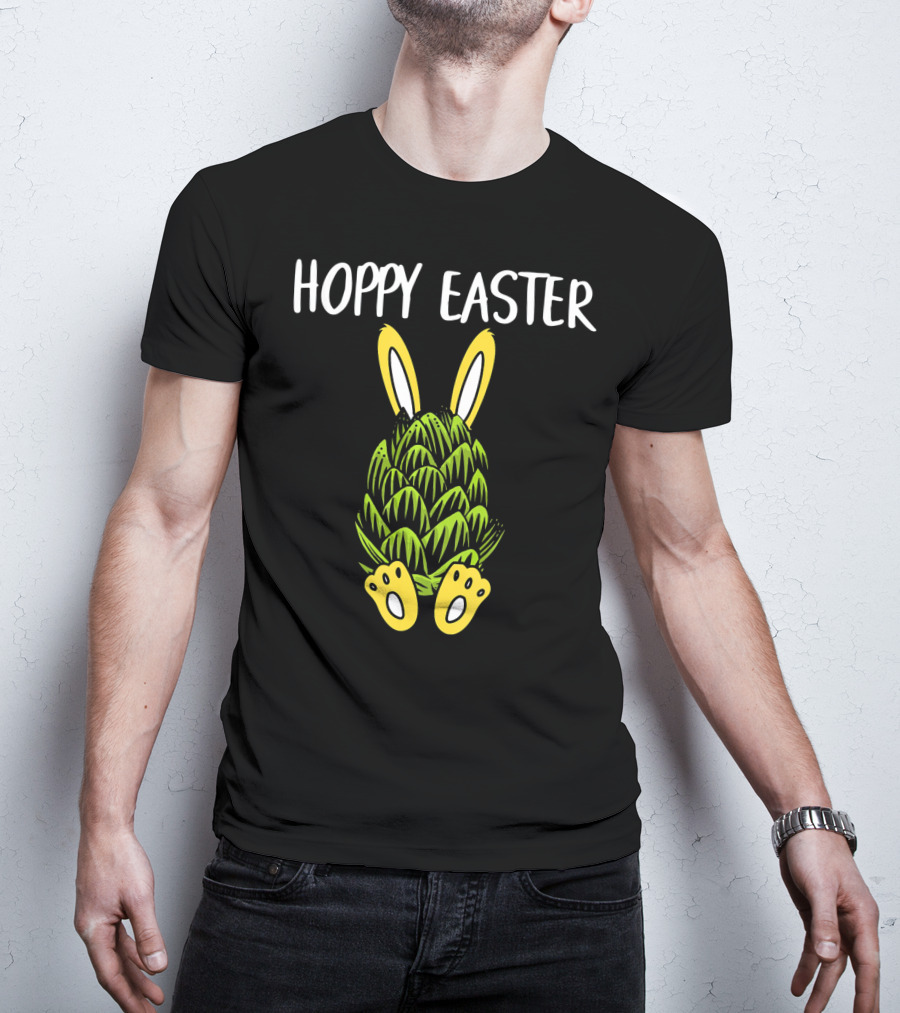 Hoppy Easter Bunny Rabbit Beer Hops T-Shirt