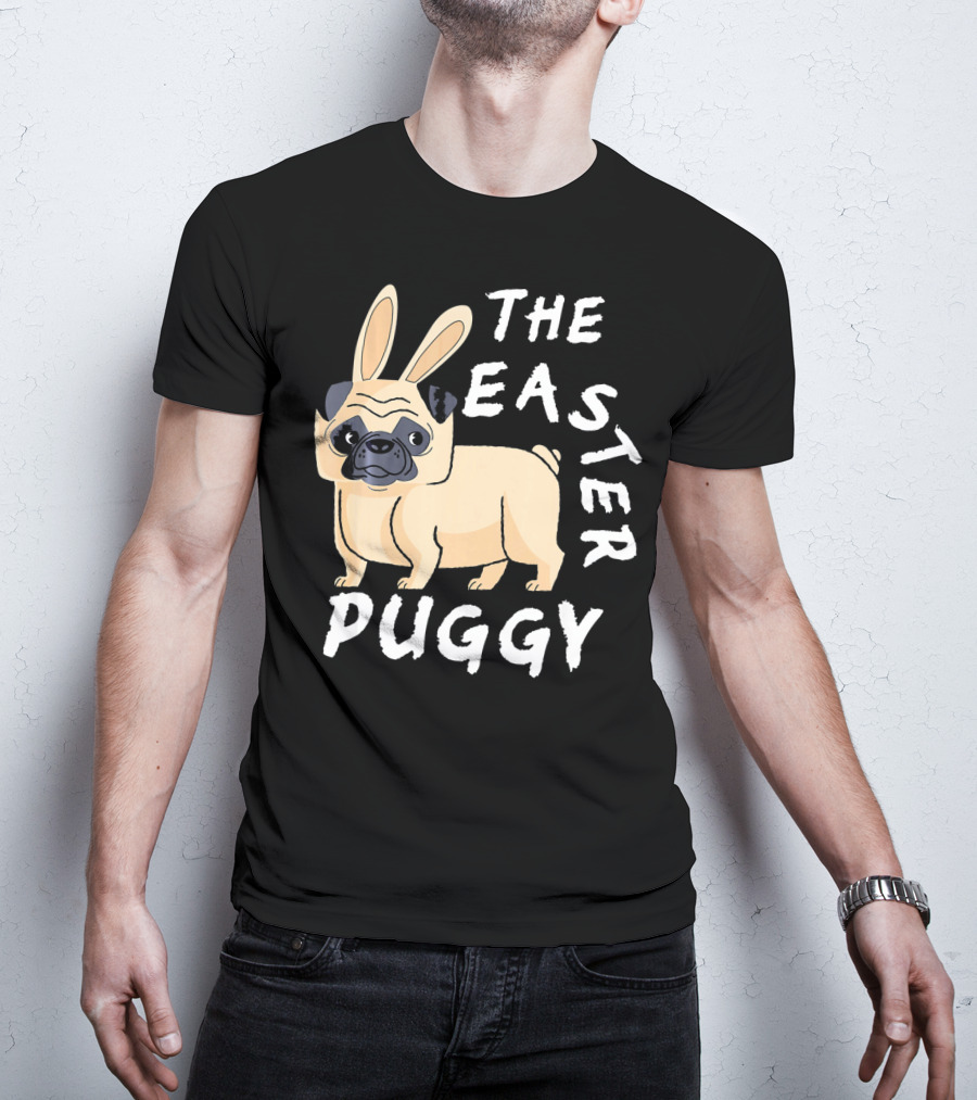The Easter Puggy Easter Pug T-Shirt