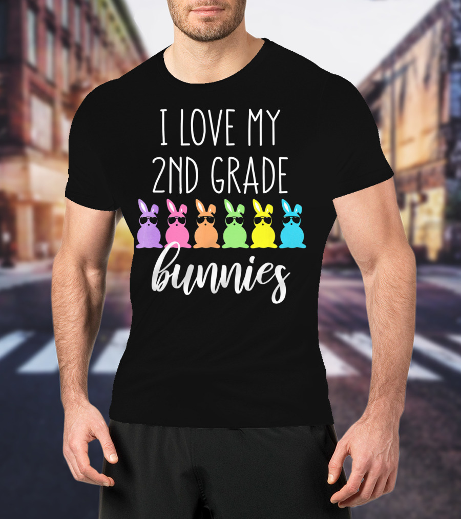 I Love My 2nd Grade Bunnies T-Shirt