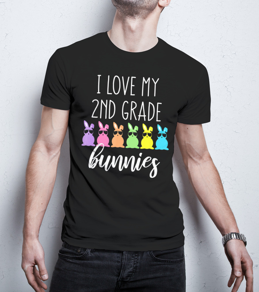 I Love My 2nd Grade Bunnies T-Shirt