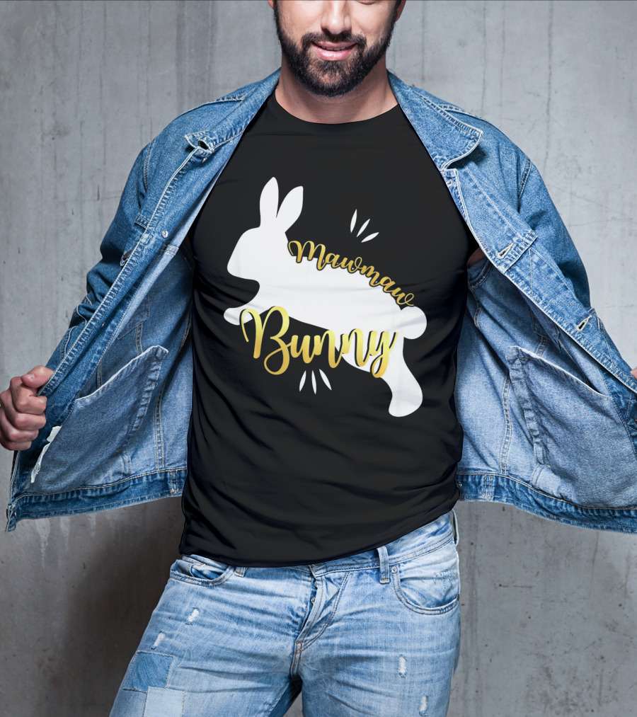 Mawmaw Bunny Easter Funny Cute Bun T-Shirt