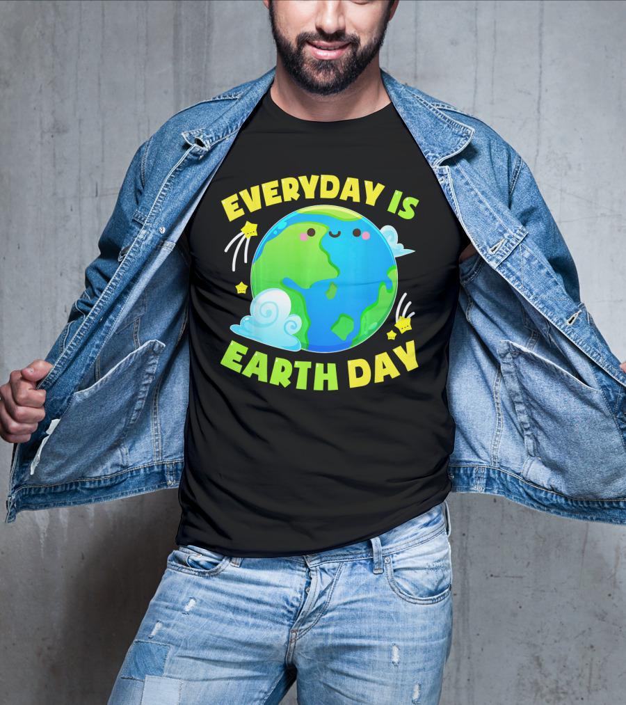 Everyday Is Earth Day Cute Love T-Shirt