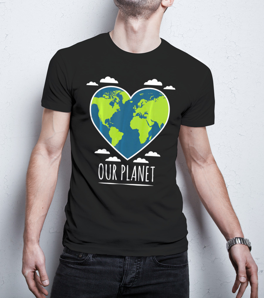 Earth Day Our Planet Love Climat T-Shirt