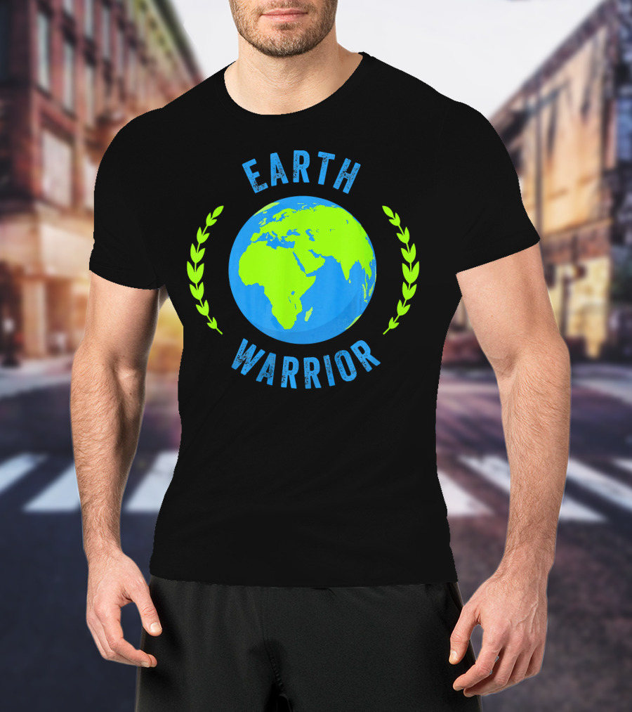 Earth Warrior Global Climate Strike Warm T-Shirt