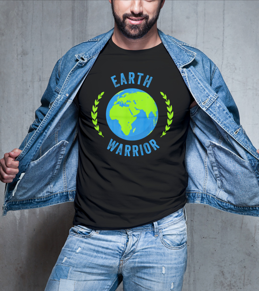 Earth Warrior Global Climate Strike Warm T-Shirt