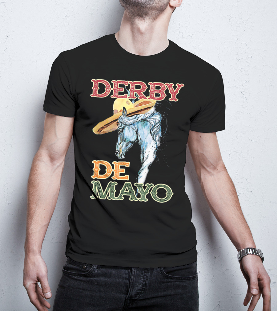 Derby Sombrero De Mayo Horse T-Shirt