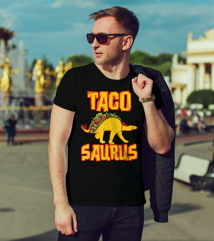 Cinco De Mayo Tacosaurus Dinosaur Taco Saurus T-Shirt