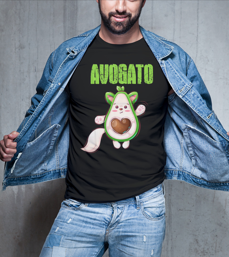AVOGATO Cinco De Mayo Cat Avocado T-Shirt