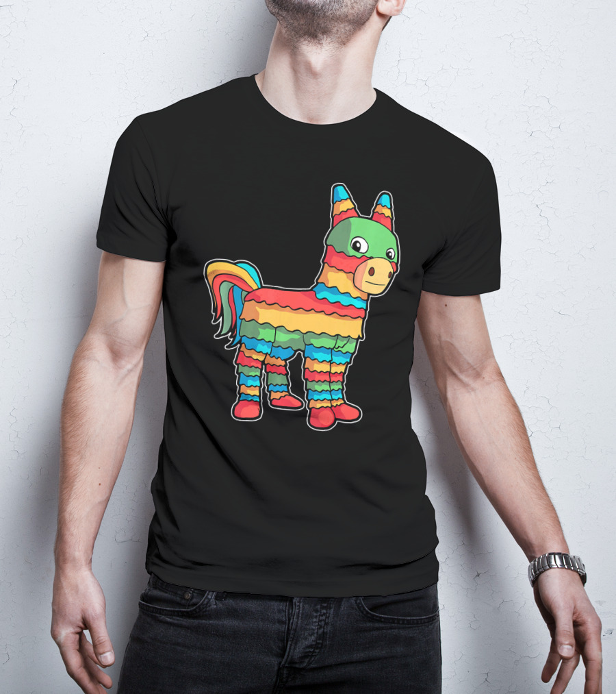Funny Colorful Pinata I'd Had That Cinco De Mayo T-Shirt