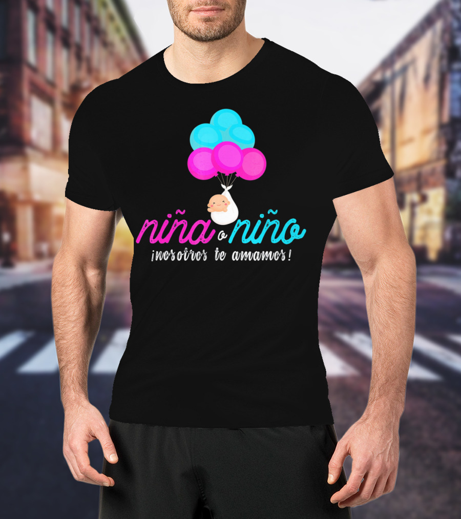 Niña O Niño Nosotros Te Amamos Playera Latino Revelación T-Shirt
