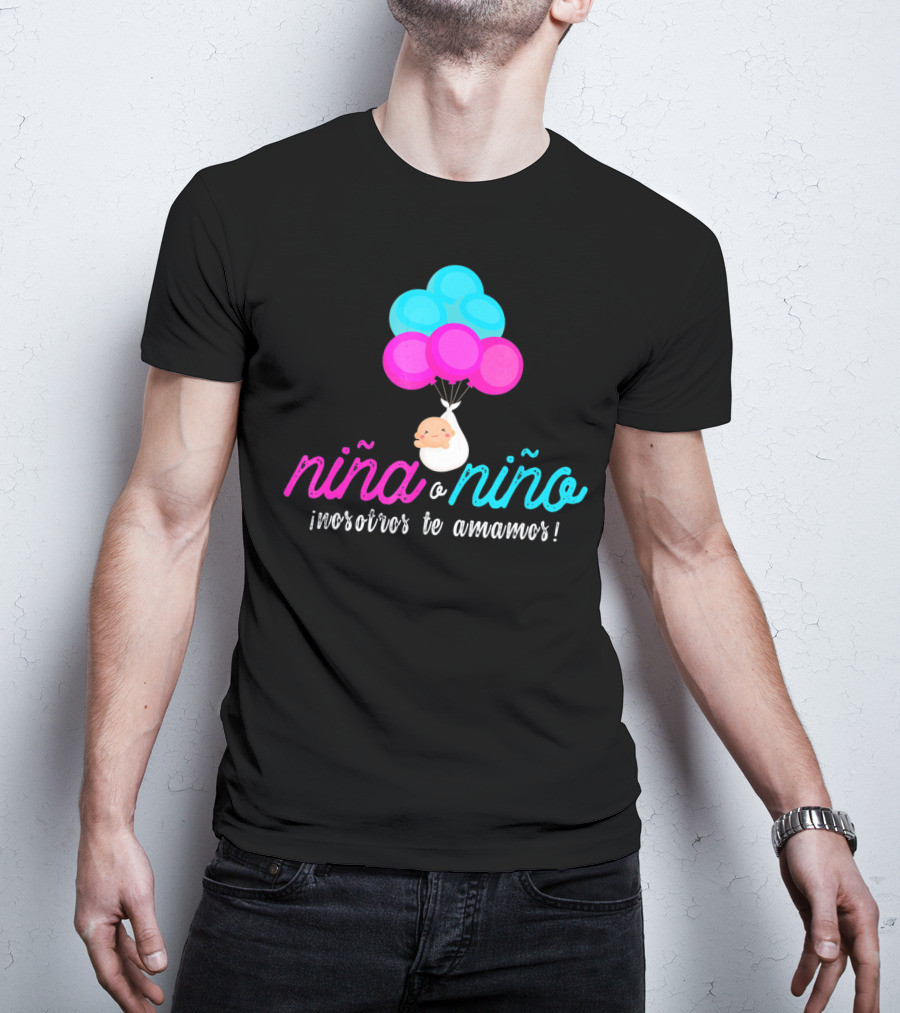 Niña O Niño Nosotros Te Amamos Playera Latino Revelación T-Shirt