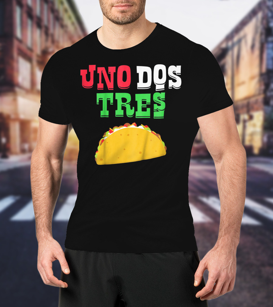 Uno Dos Tres Taco Kids Funny T-Shirt